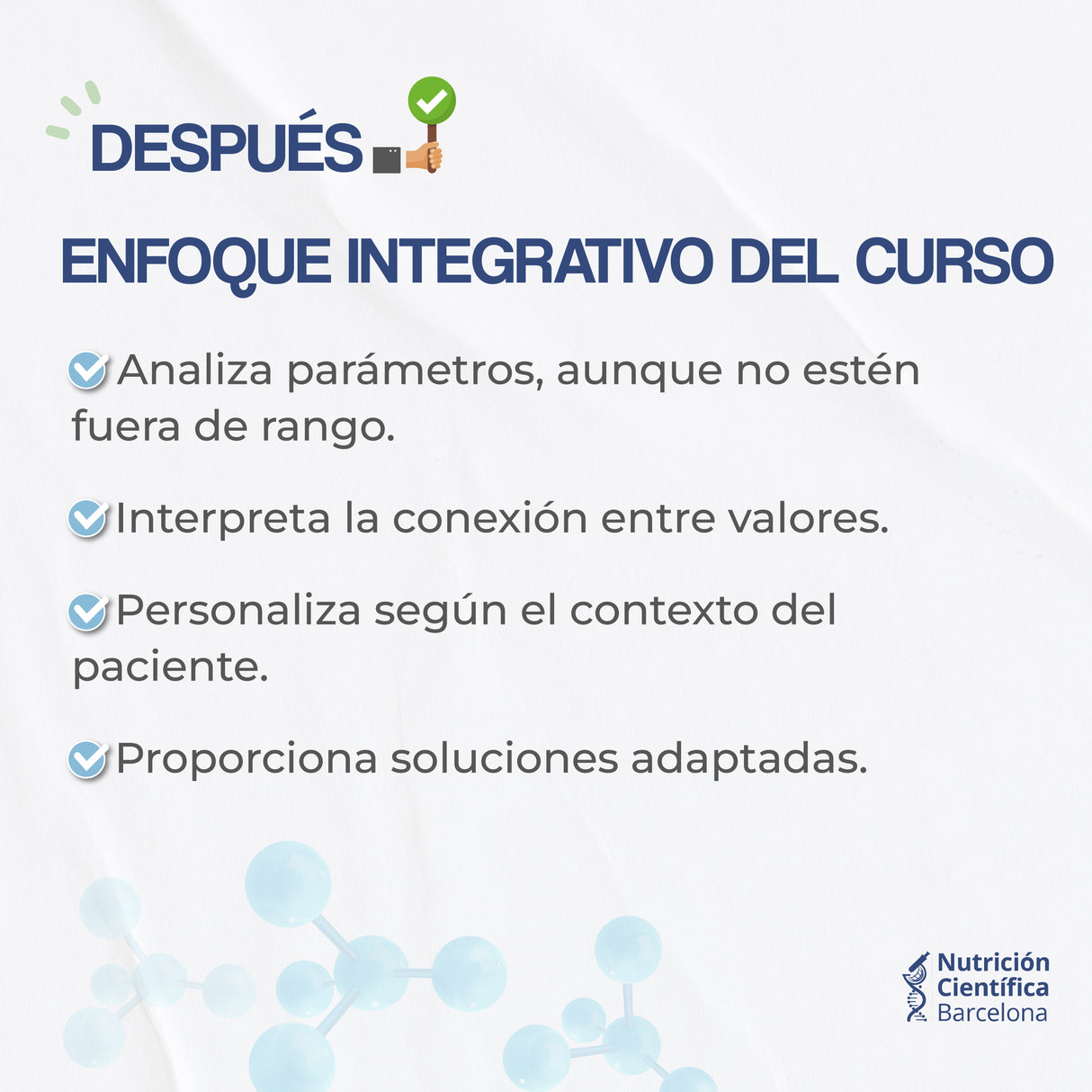 Interpretacion de Analiticas Ortomolecular