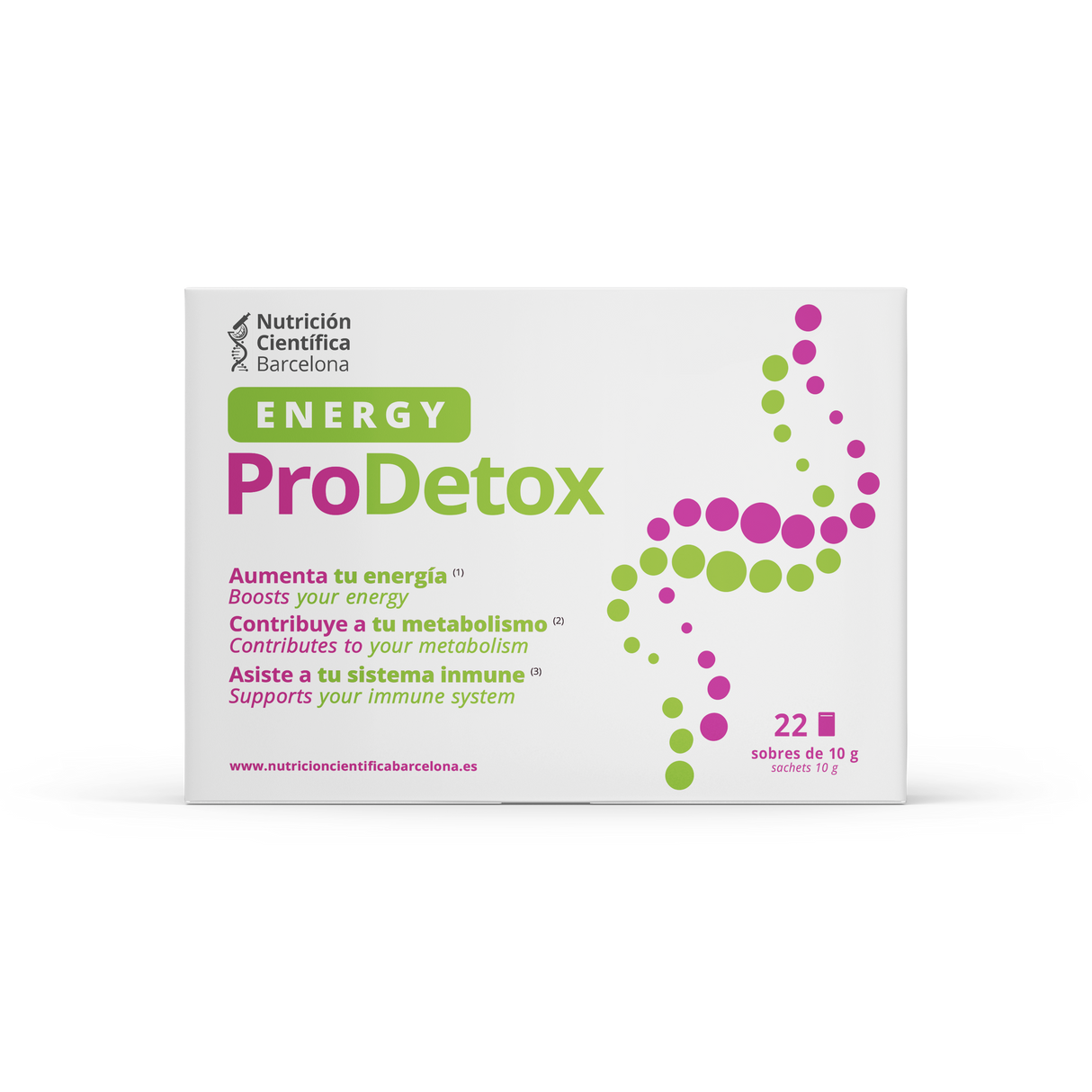 EnergyProDetox Suplemento Energía y Detox