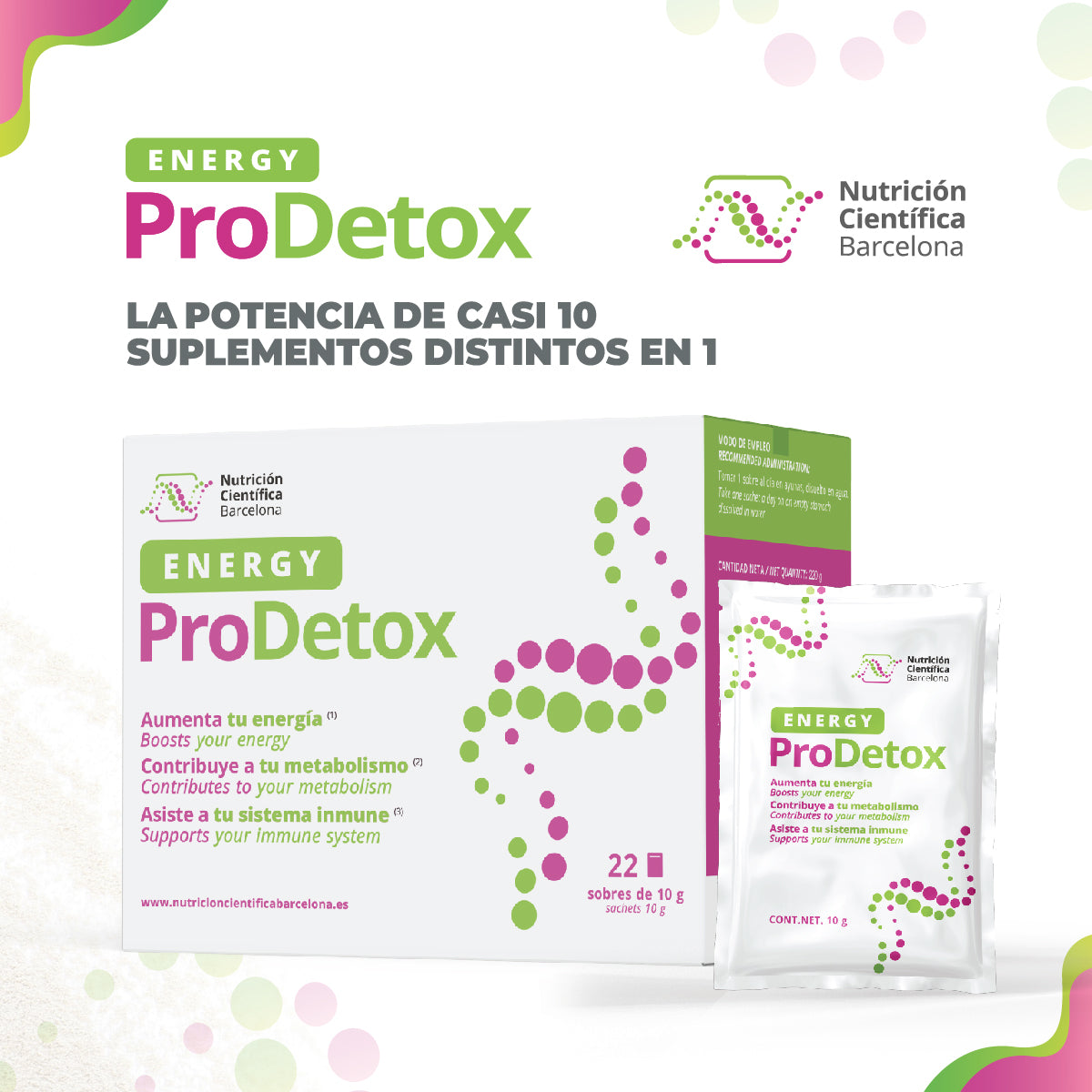 EnergyProDetox Pack 3 unidades
