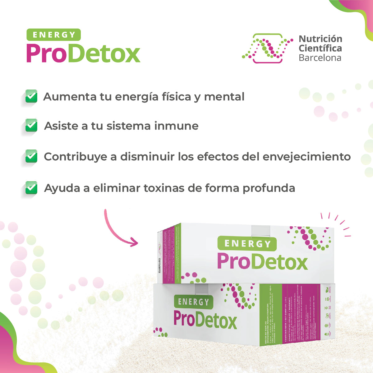 EnergyProDetox Pack 3 unidades
