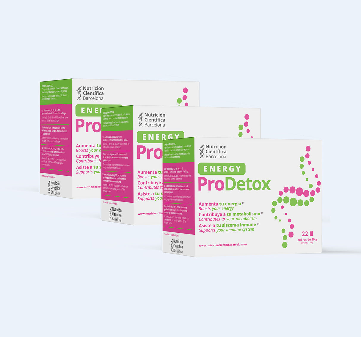 EnergyProDetox Pack 3 unidades