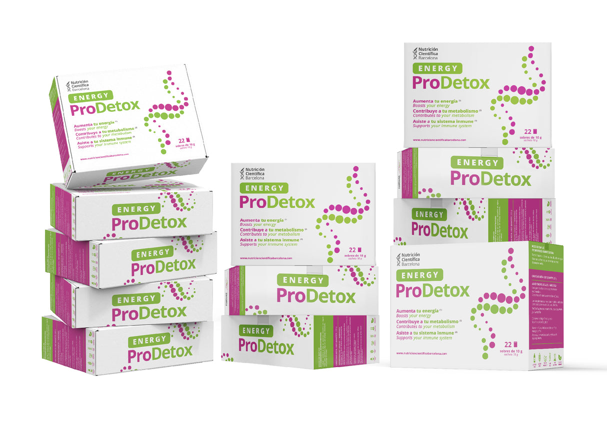 Doce cajas de Energy Pro Detox, formato ahorro