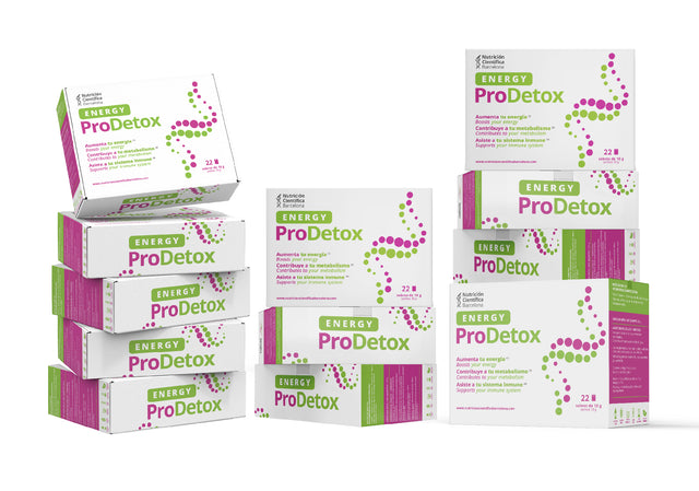 Doce cajas de Energy Pro Detox, formato ahorro